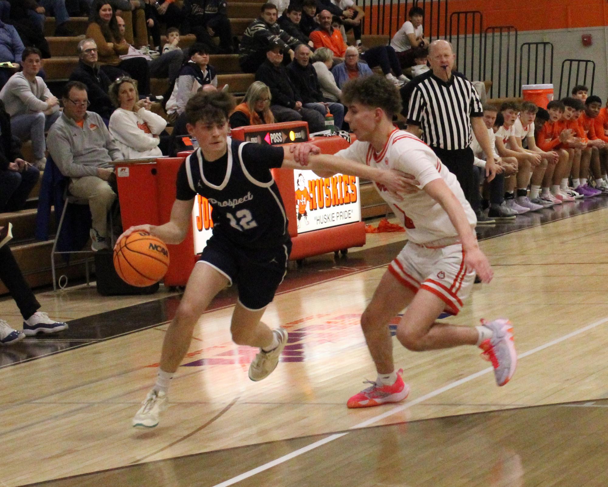 Boys’ Basketball win crosstown game over Hersey, 56-41
