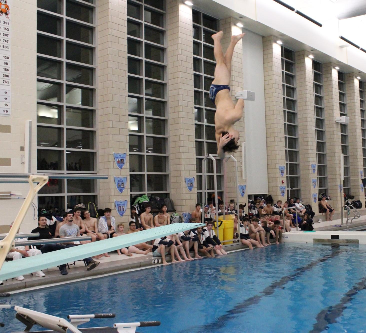 Swim falls to Buffalo Grove in senior night dual meet
