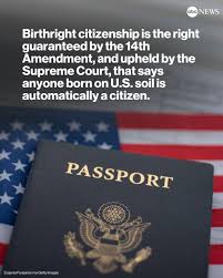 The U.S. will no longer allow birthright citizenship