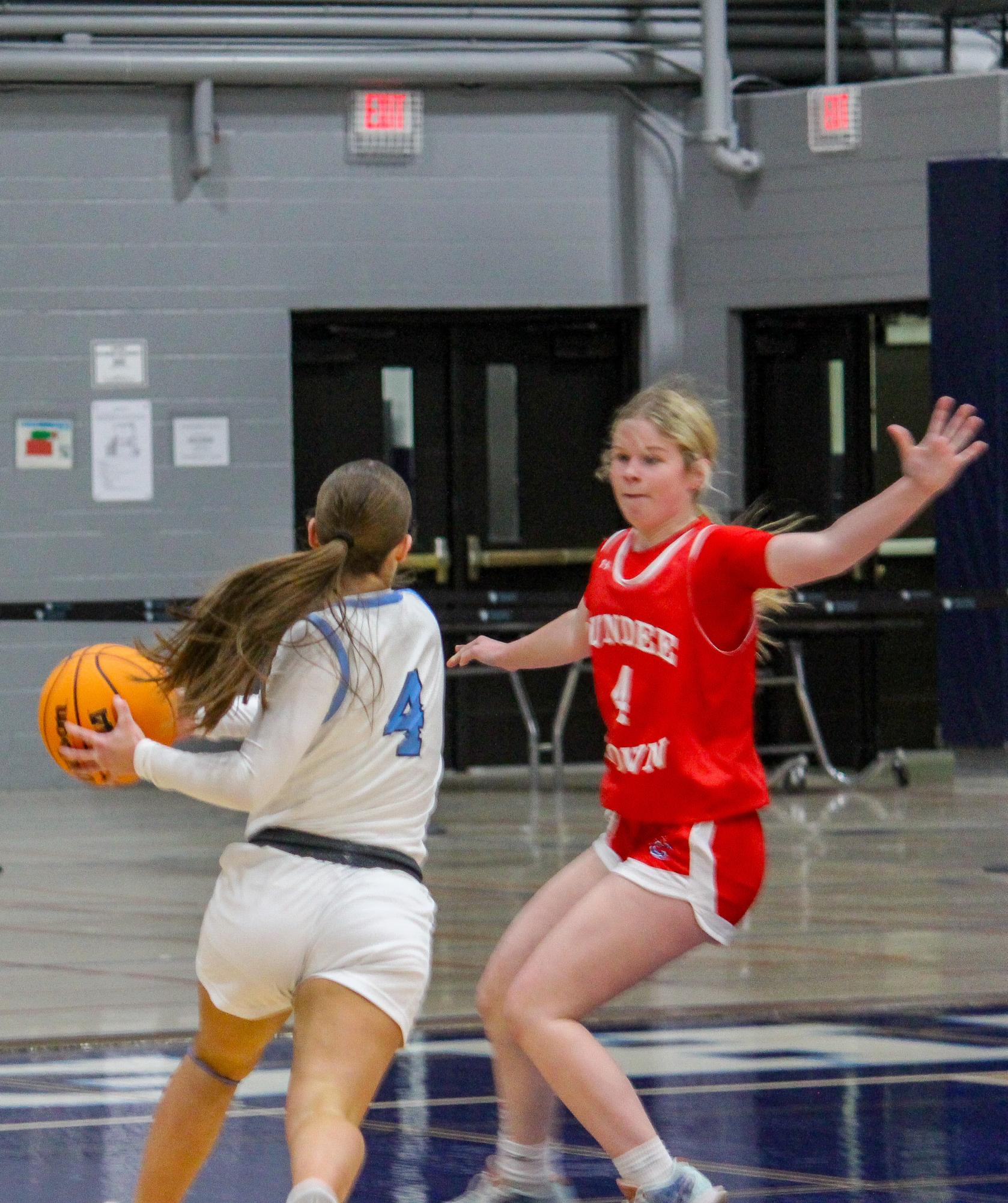 Girls' varsity basketball vs Dundee-Crown