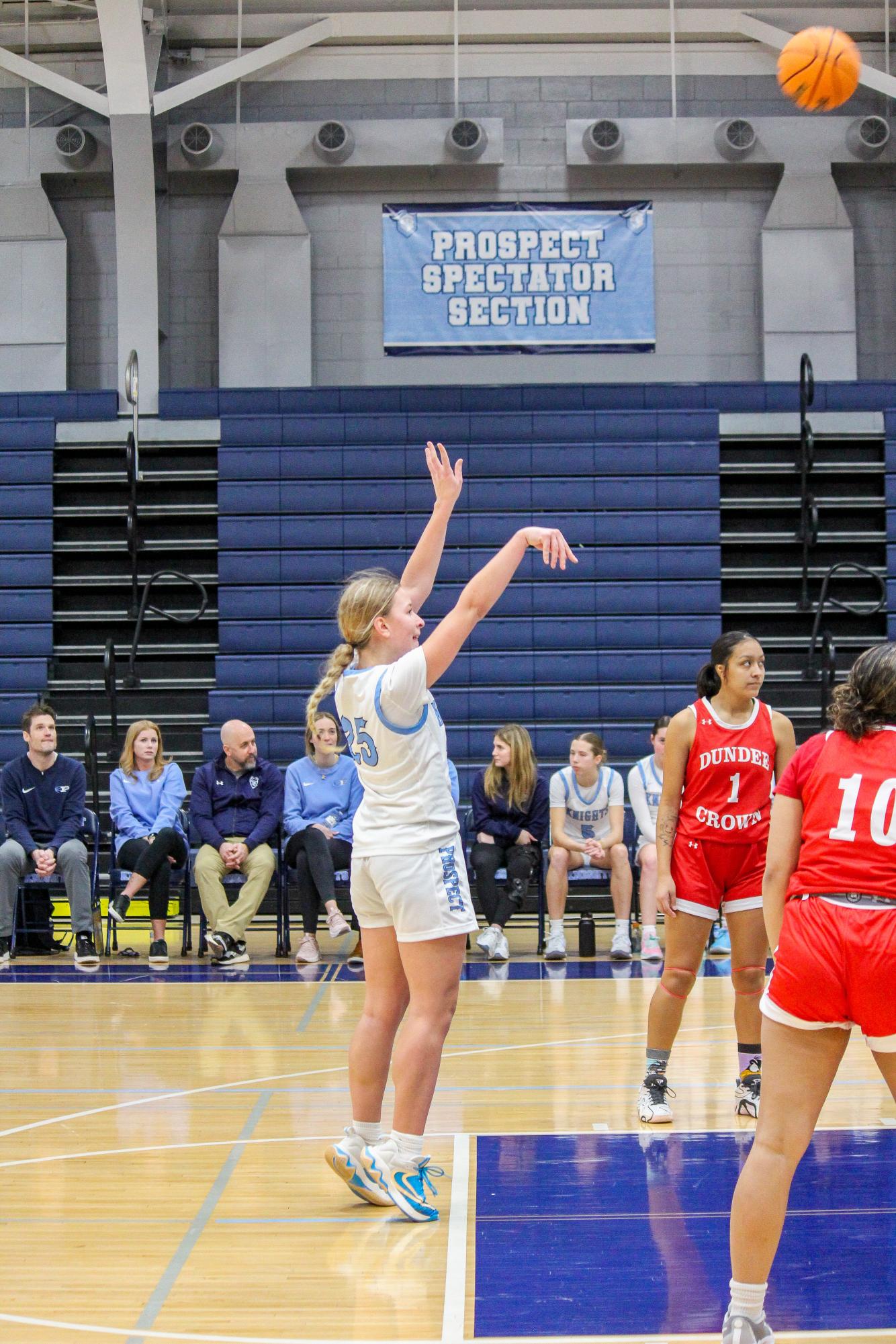 Girls' varsity basketball vs Dundee-Crown