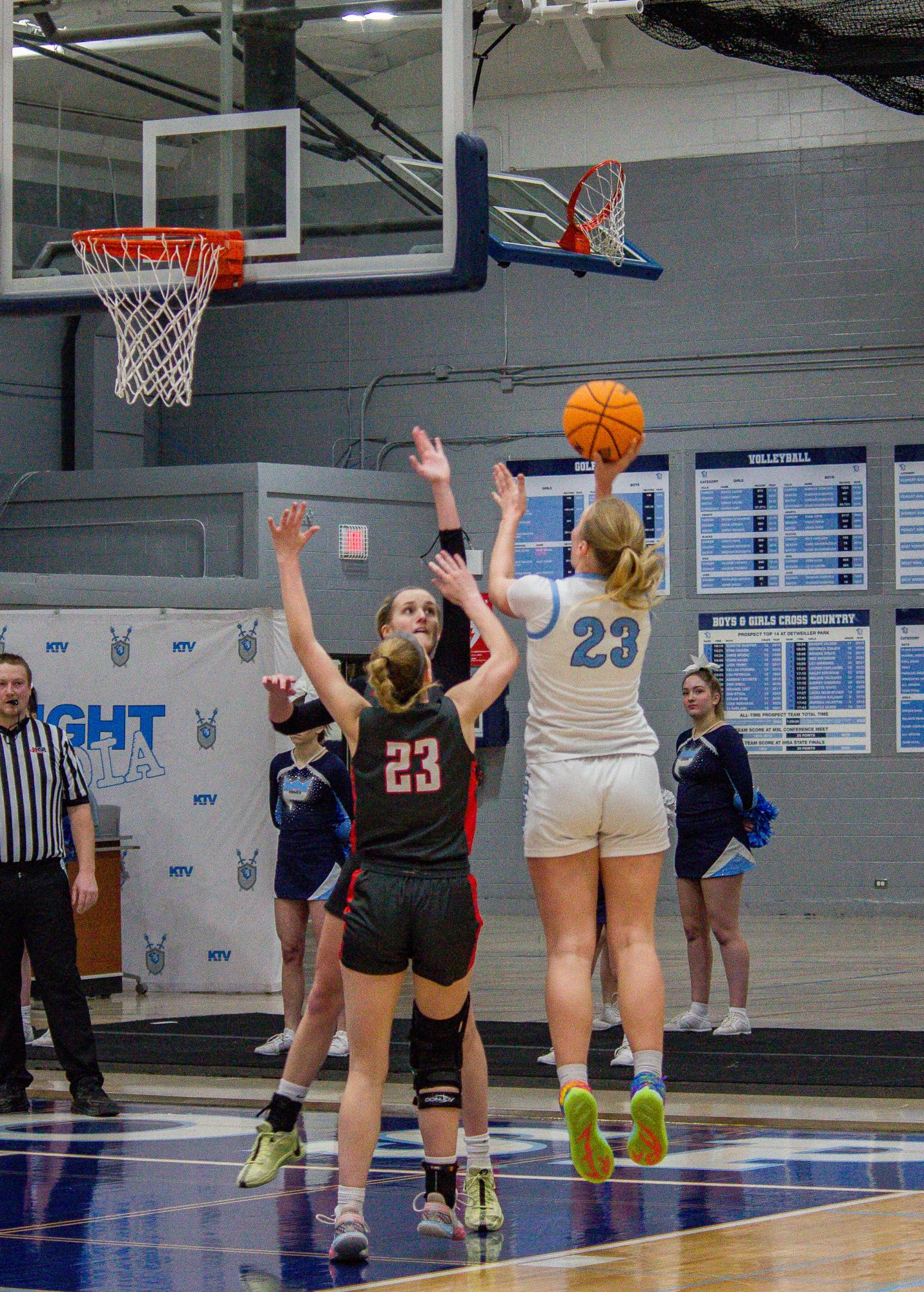 Girls' varsity basketball vs Palatine