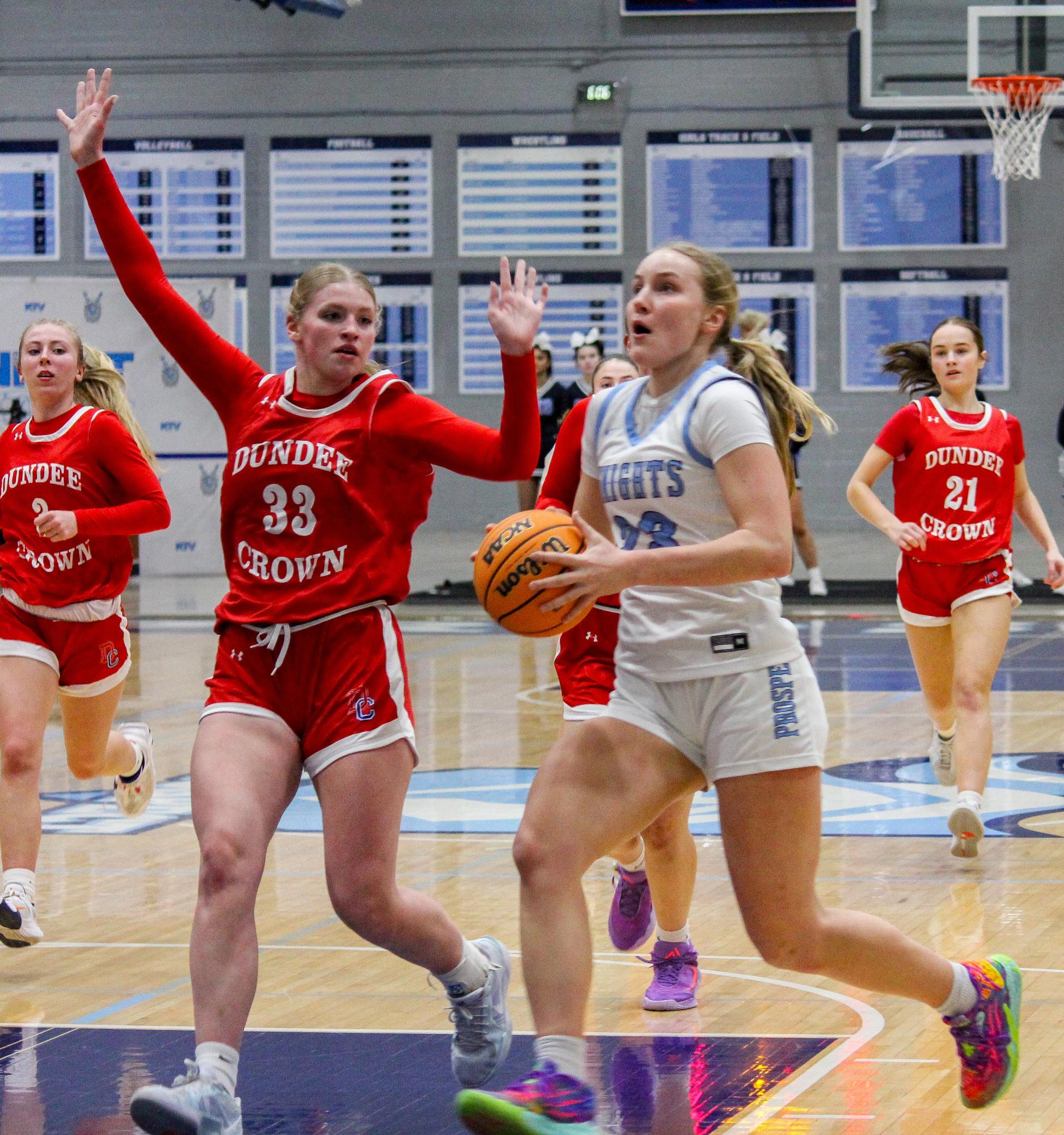 Girls' varsity basketball vs Dundee-Crown