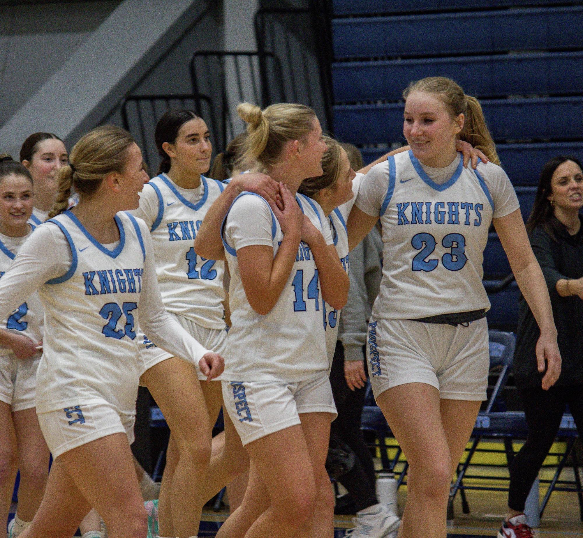 Girls' varsity basketball vs Palatine