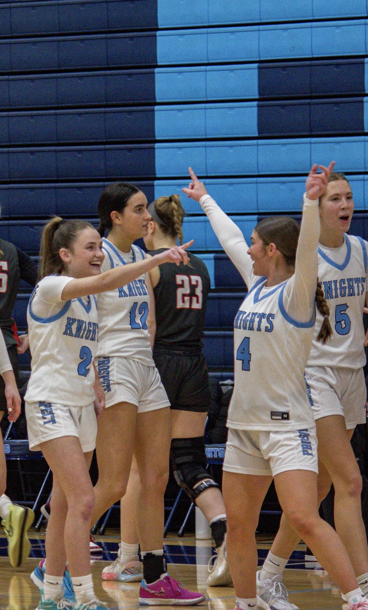 Girls' varsity basketball vs Palatine