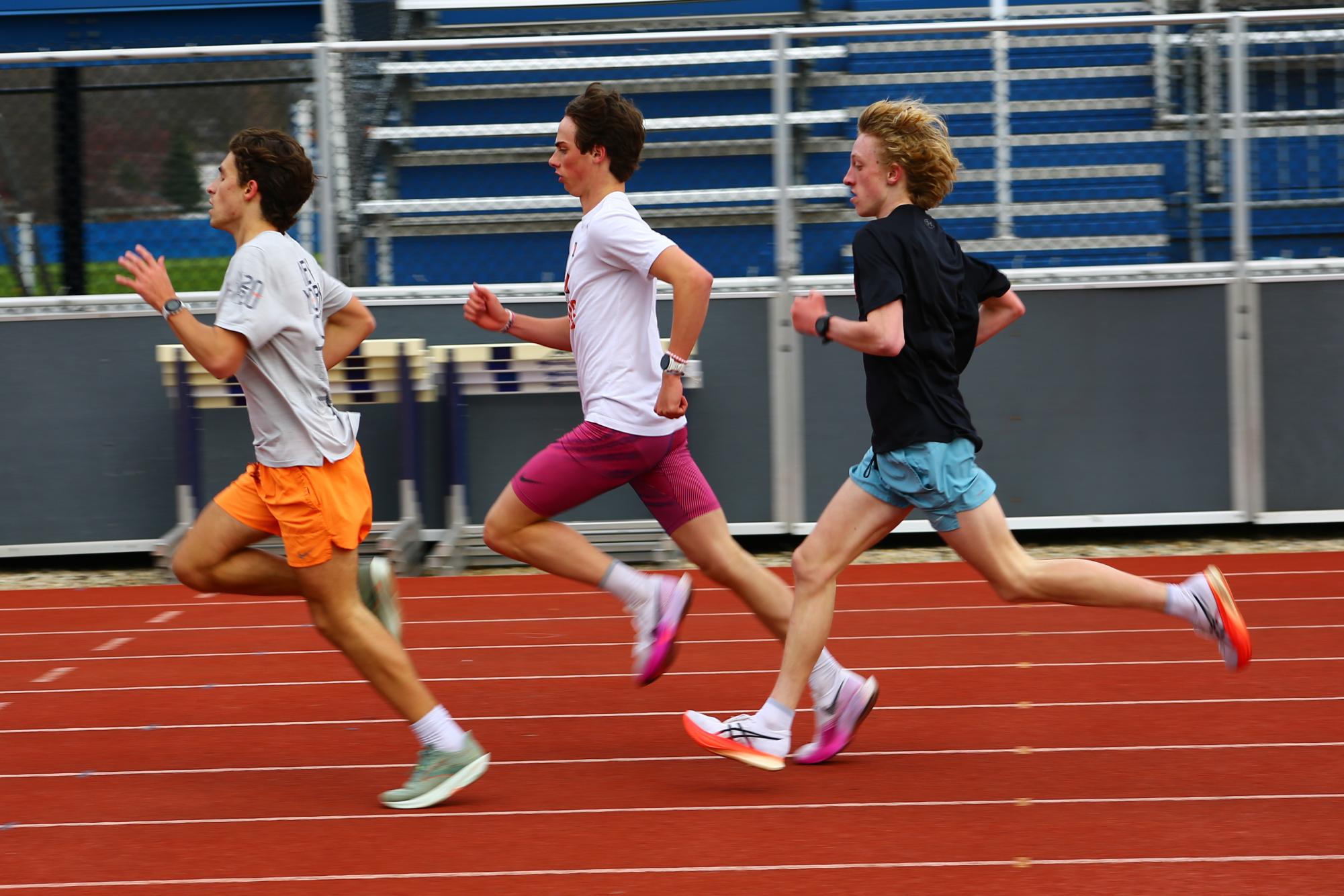 Girls and Boys Track and Field Time Trials