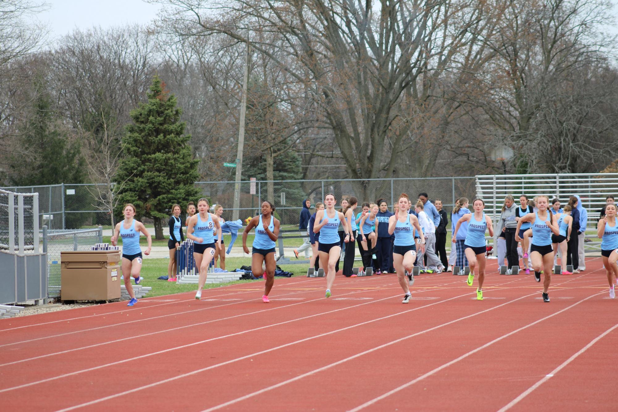 Girls and Boys Track and Field Time Trials