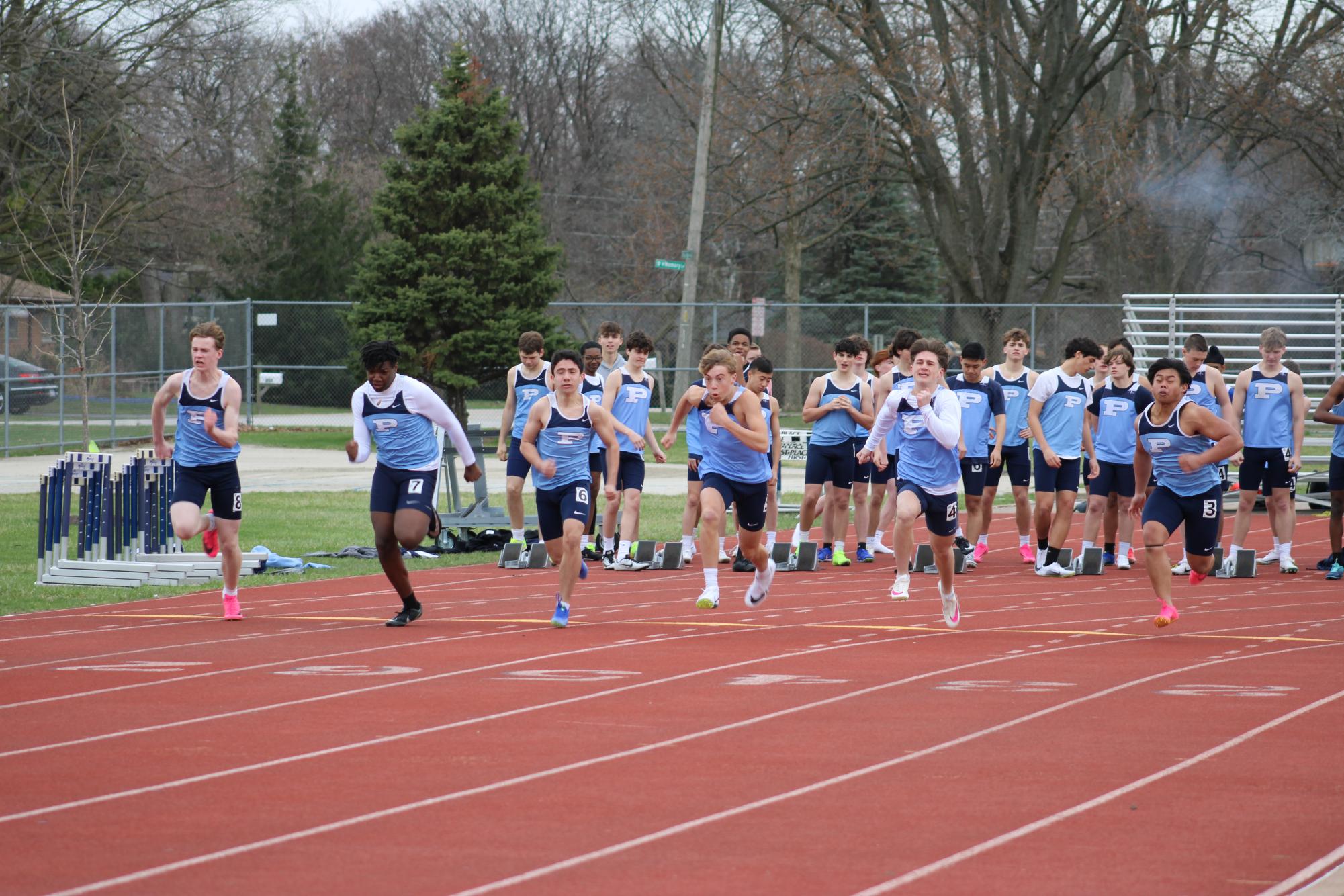 Girls and Boys Track and Field Time Trials