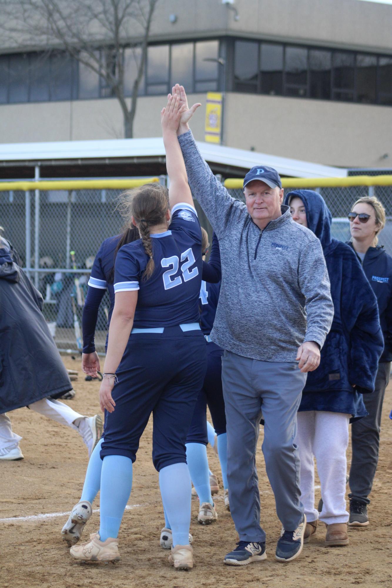 Girls Varsity Softball vs Rolling Meadows