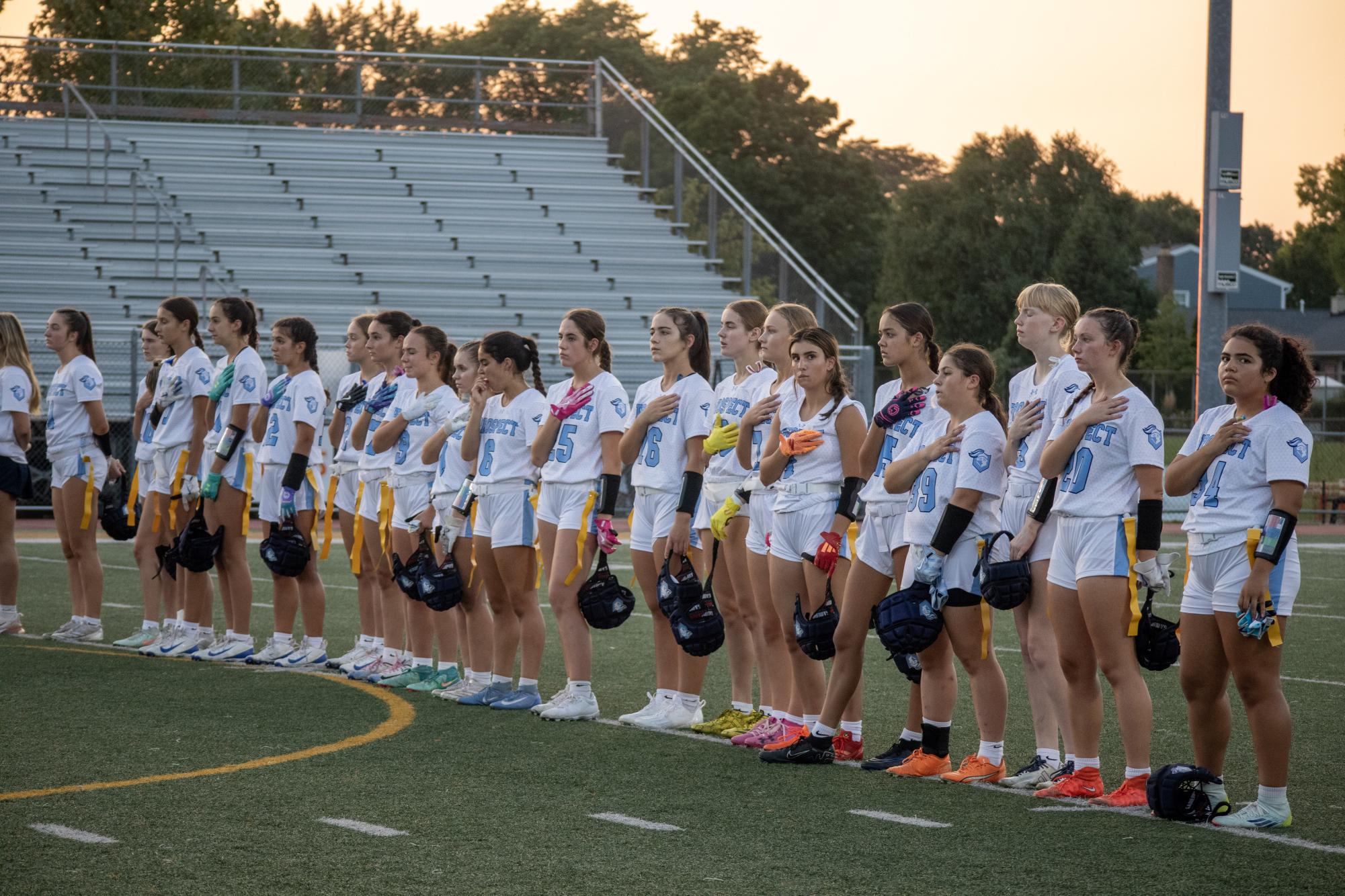 Girls Varsity Flag Football vs Hersey