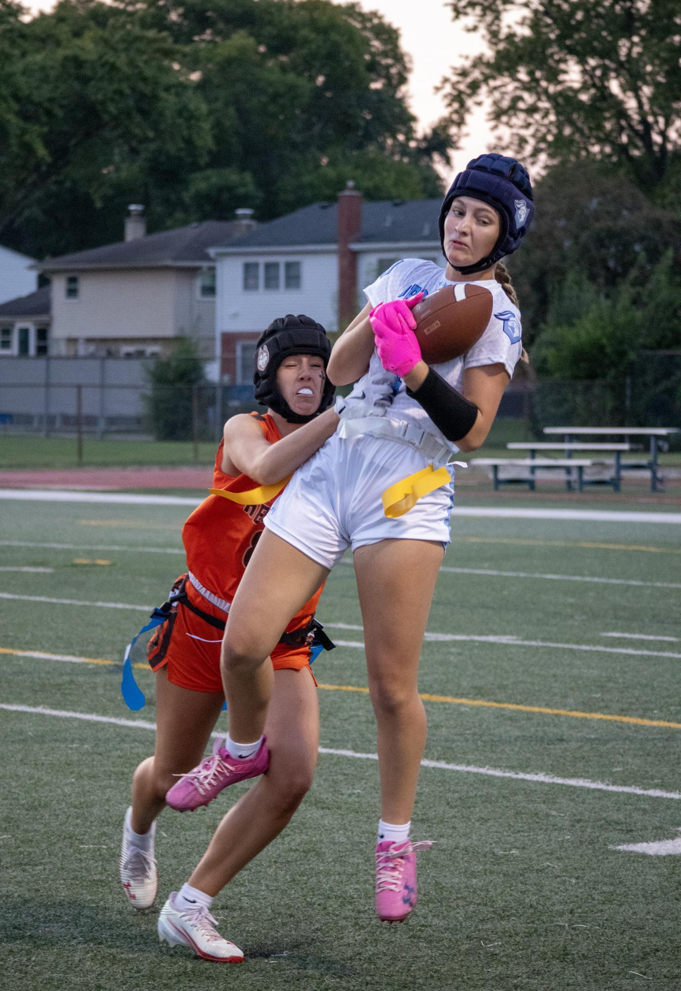Girls Varsity Flag Football vs Hersey
