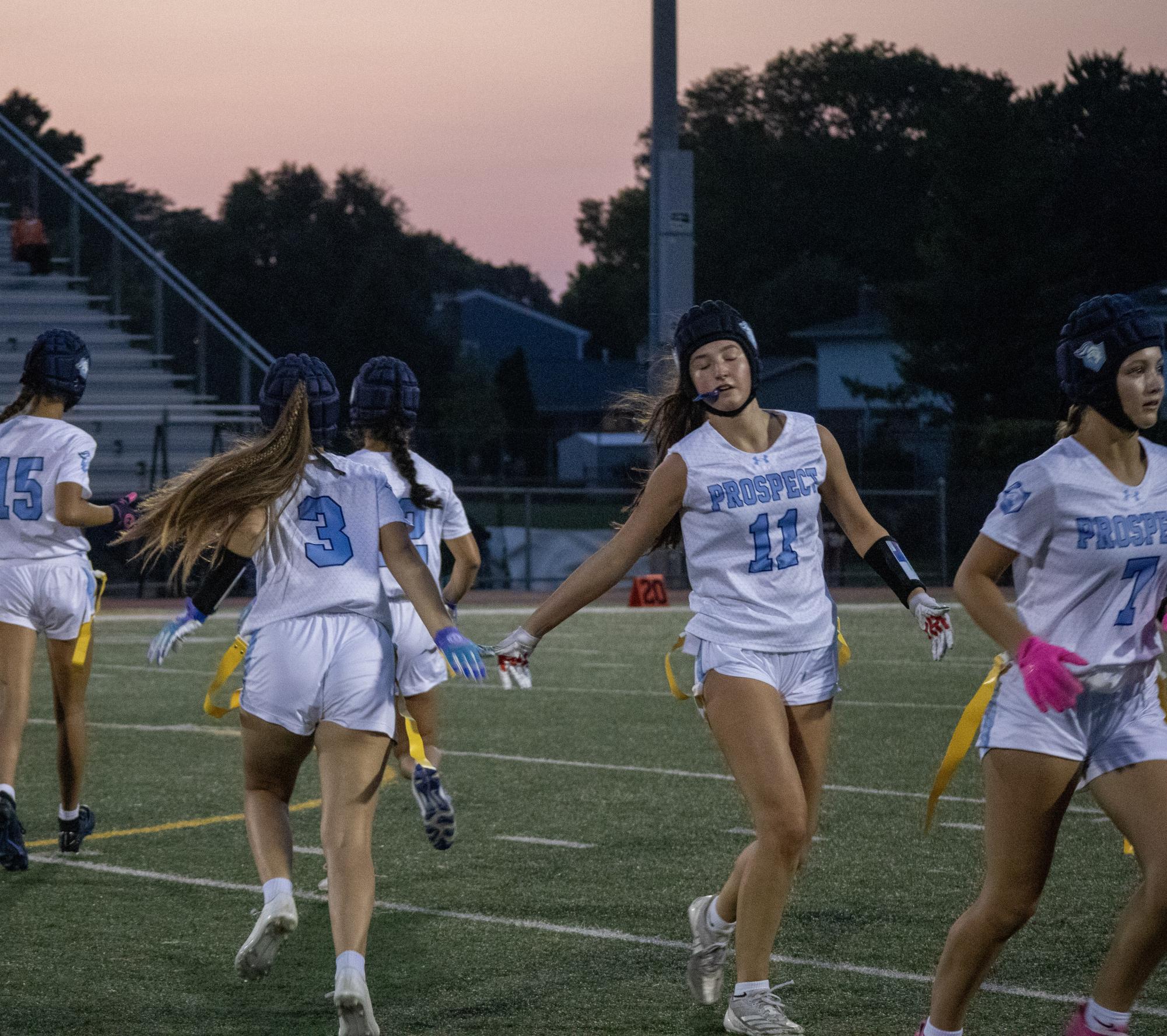 Girls Varsity Flag Football vs Hersey