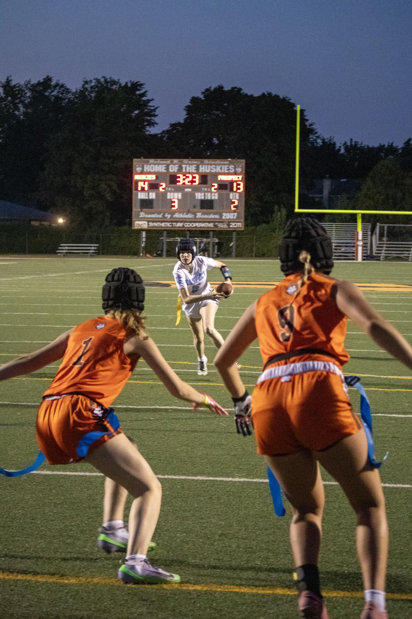Girls Varsity Flag Football vs Hersey