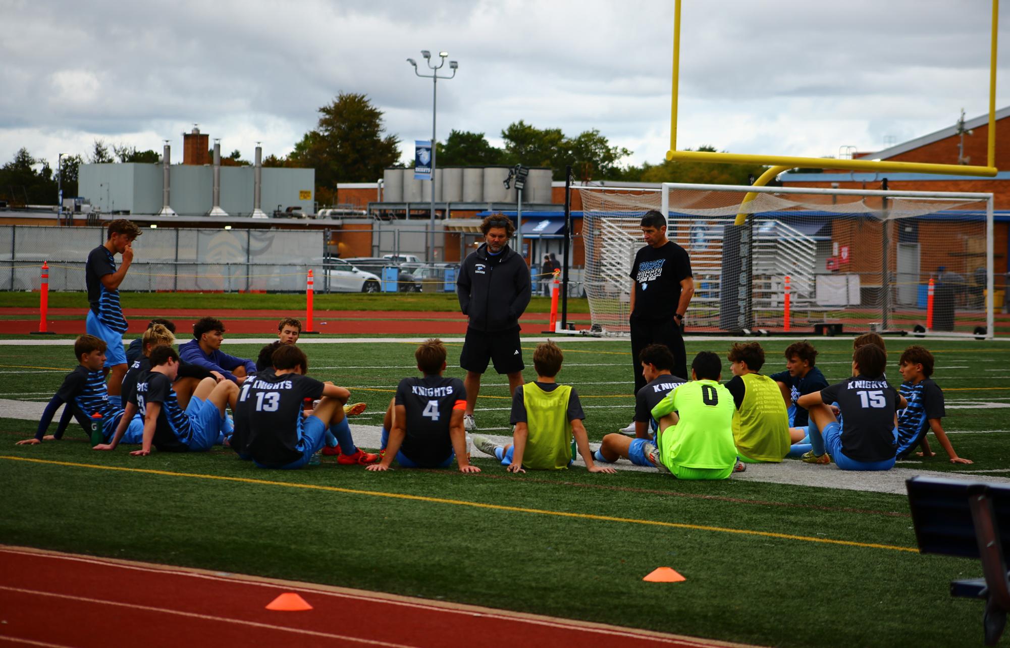 Boys' varsity soccer vs. Schaumburg