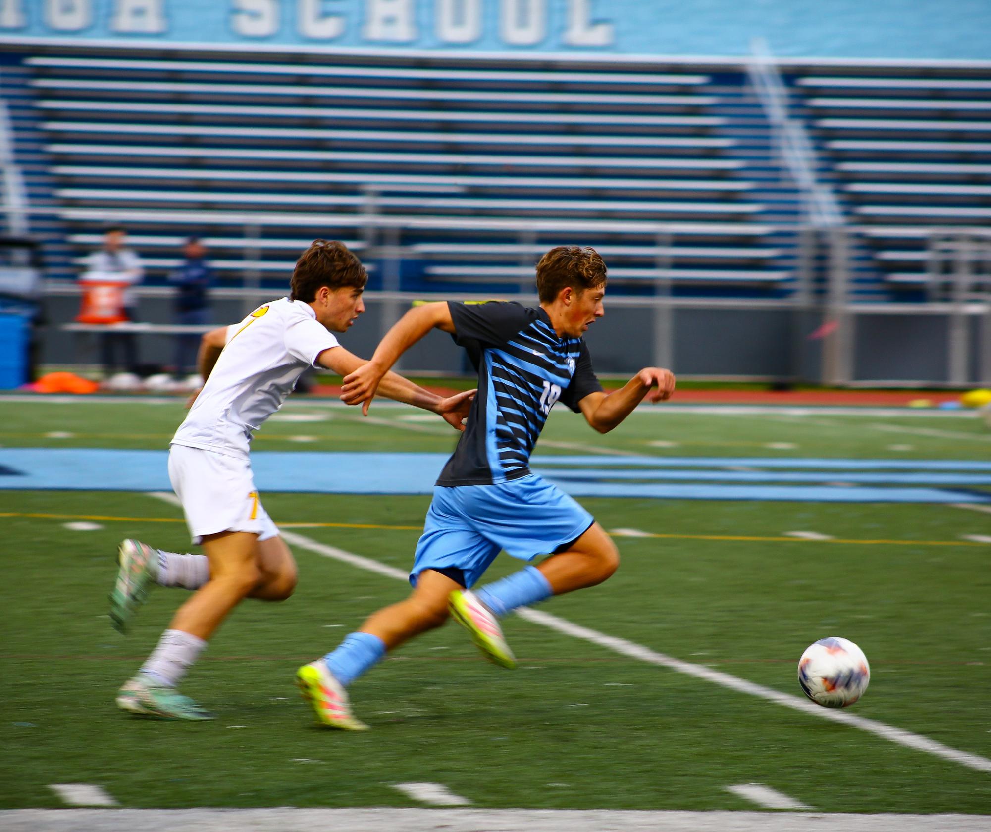 Boys' varsity soccer vs. Schaumburg