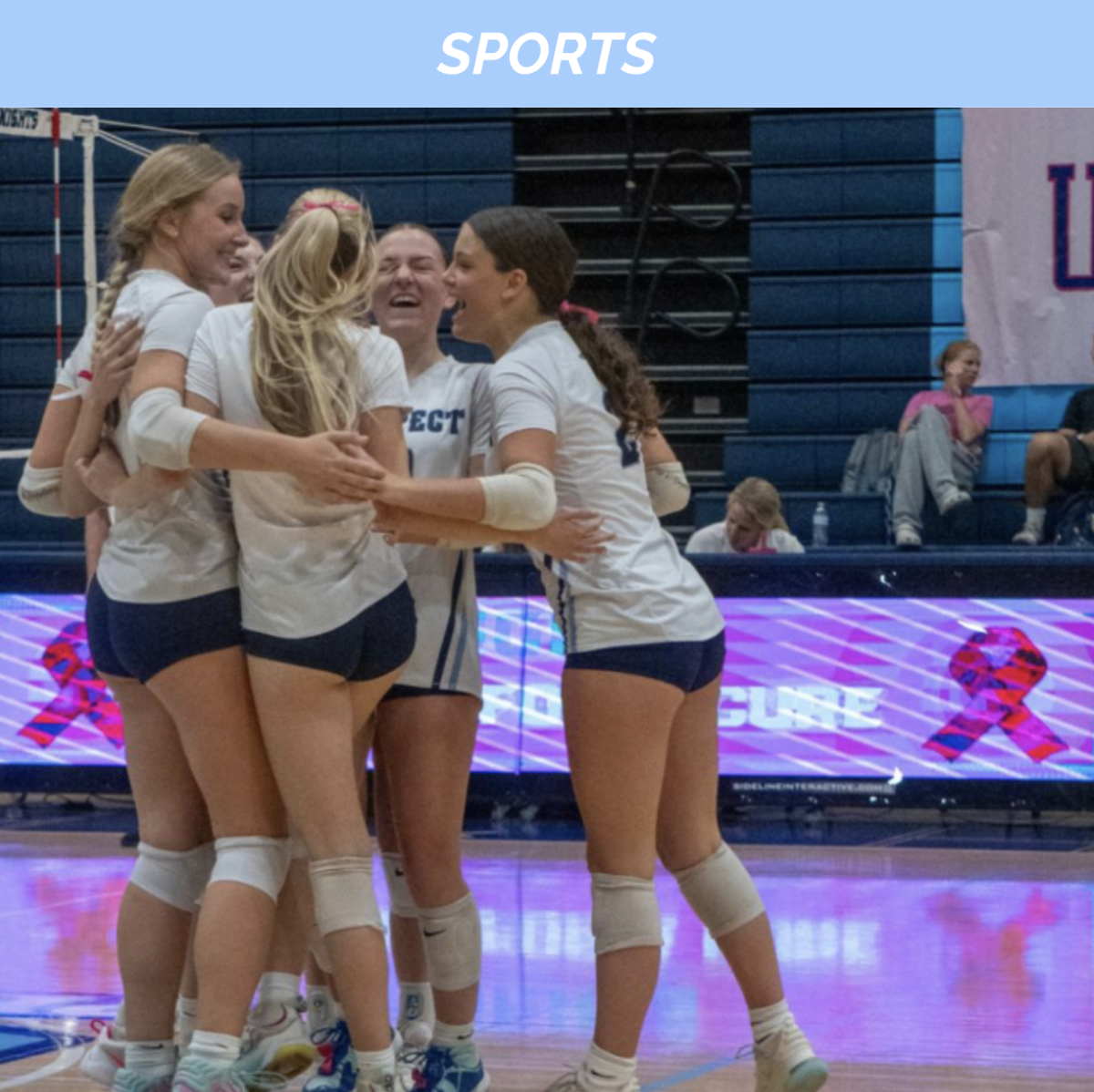 Girls' Volleyball loses to Palatine at Pifer invite