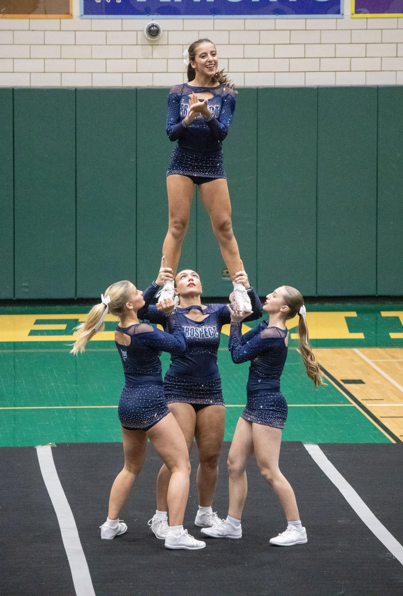 Varsity Cheer at MSL Conference