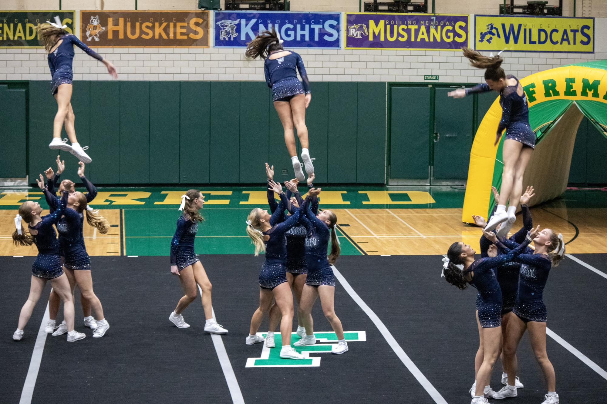 Varsity Cheer at MSL Conference