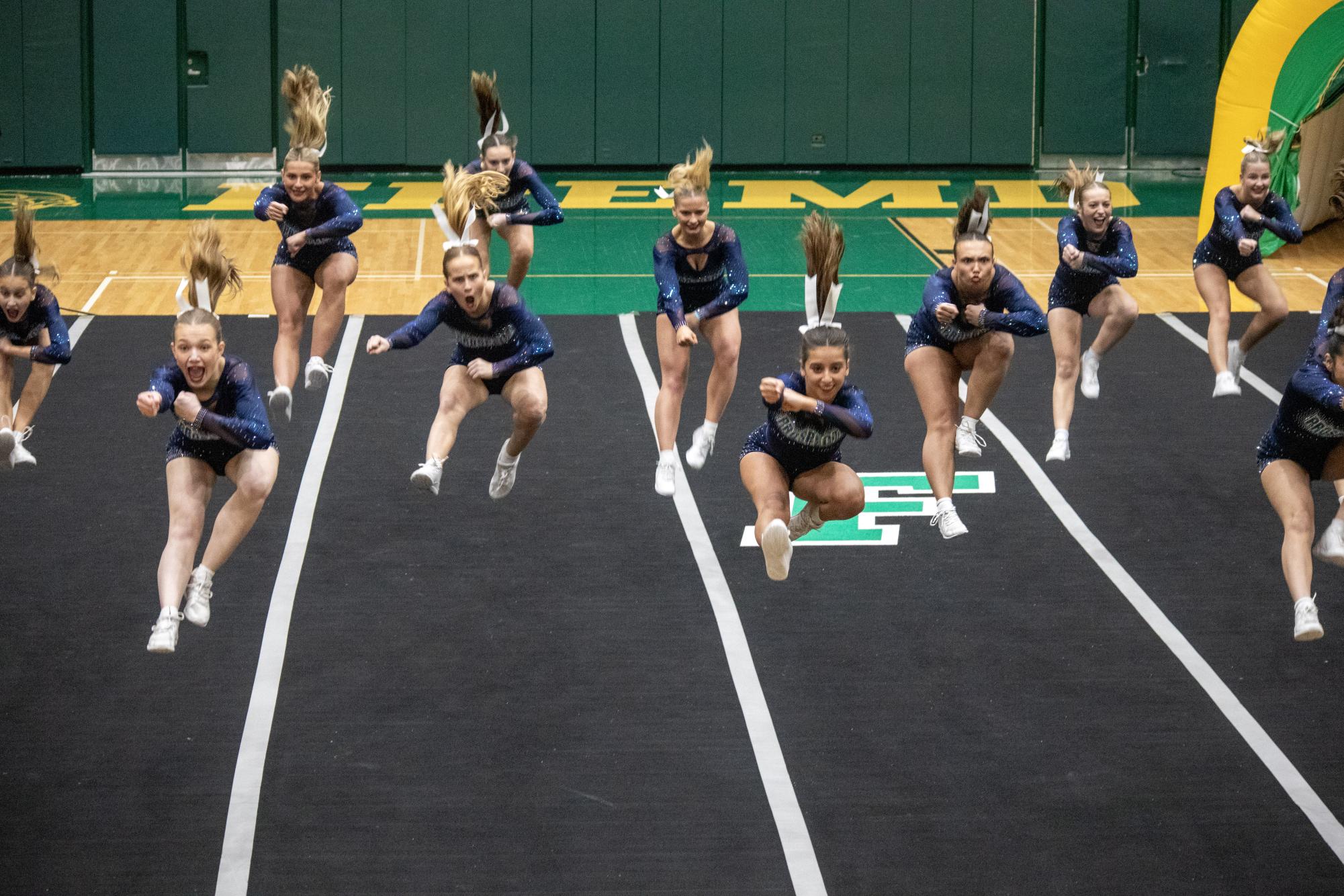 Varsity Cheer at MSL Conference
