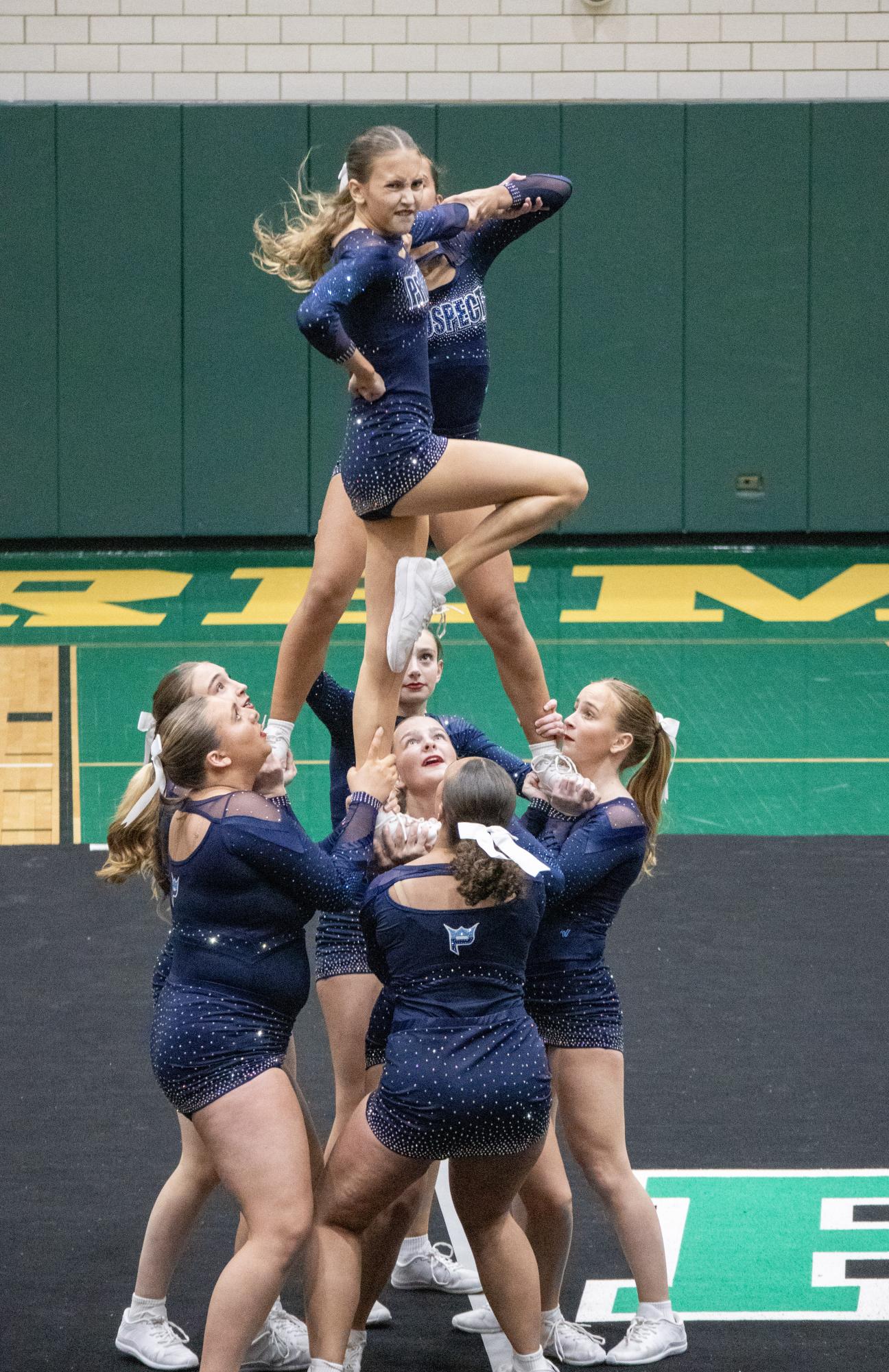 Varsity Cheer at MSL Conference