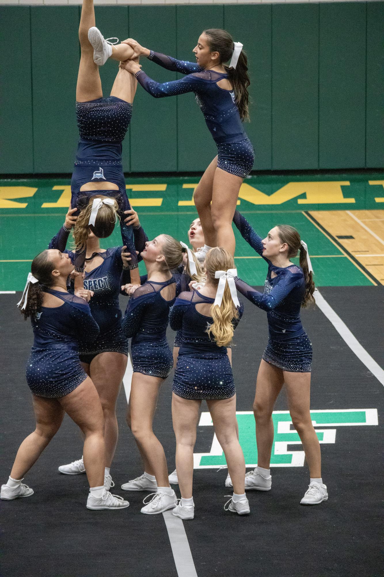 Varsity Cheer at MSL Conference