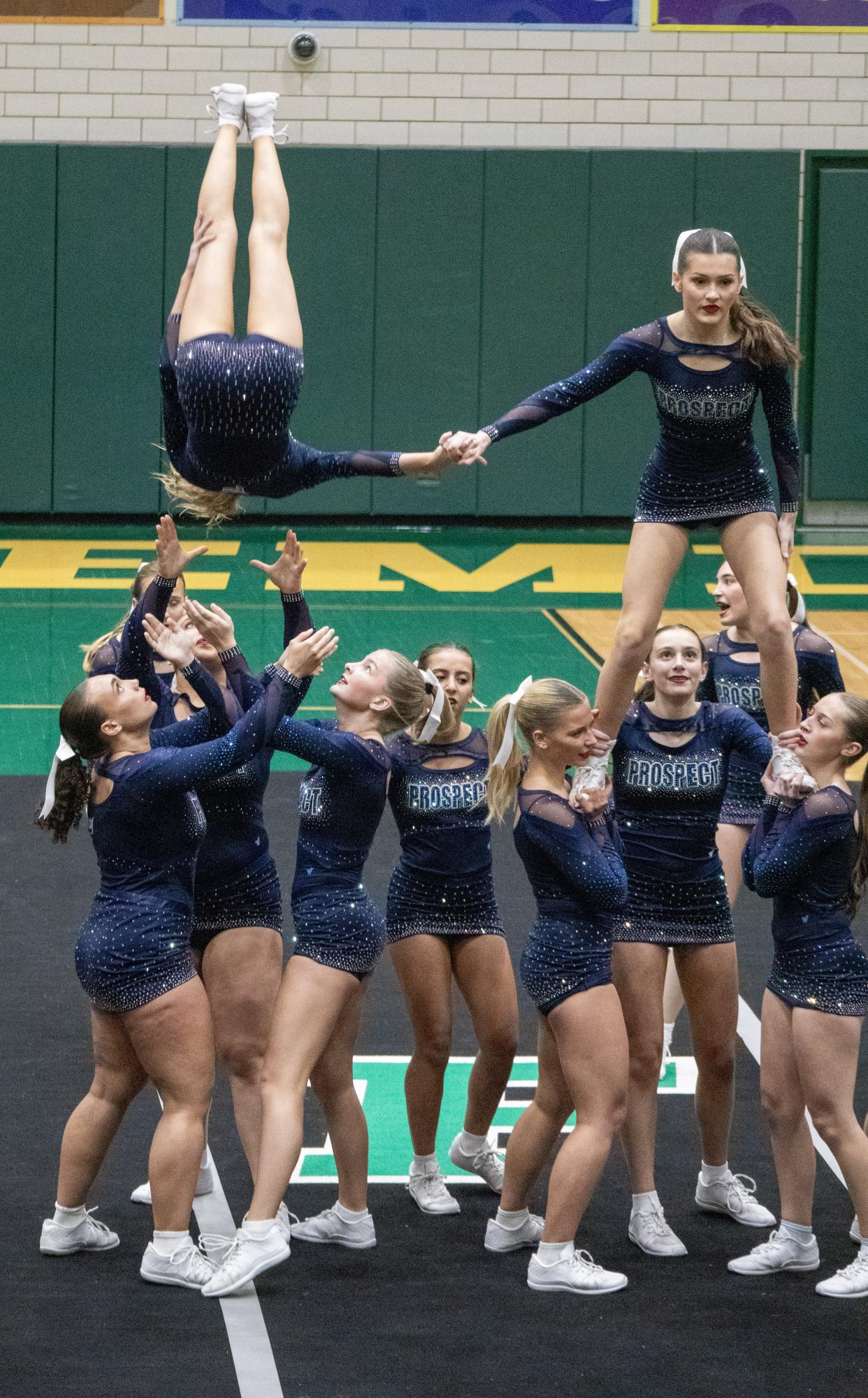 Varsity Cheer at MSL Conference