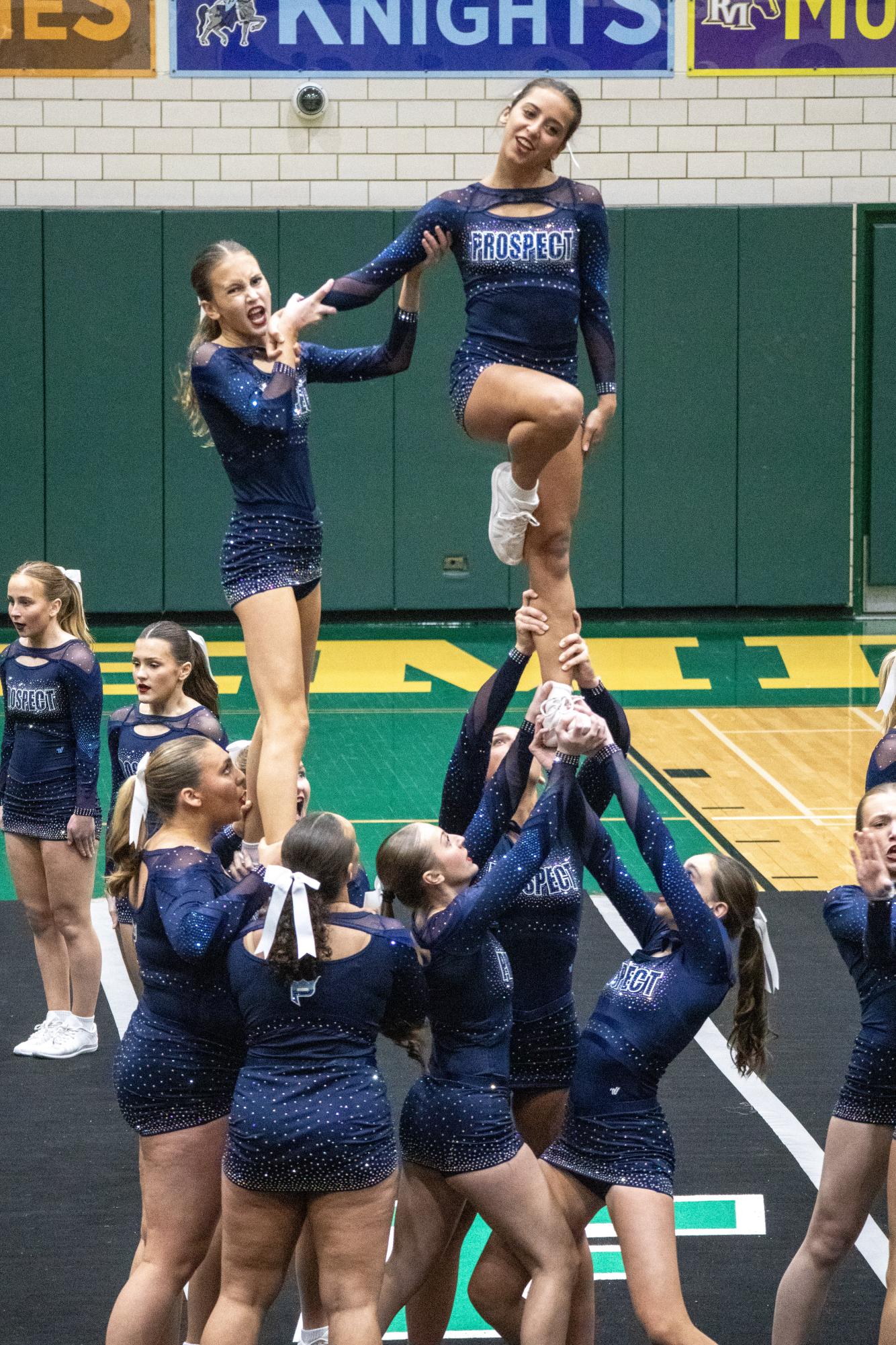 Varsity Cheer at MSL Conference