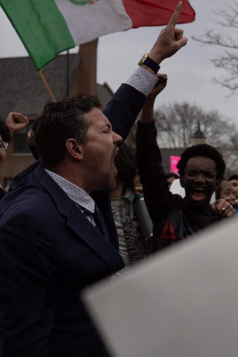 Hundreds of students stand up to ICE