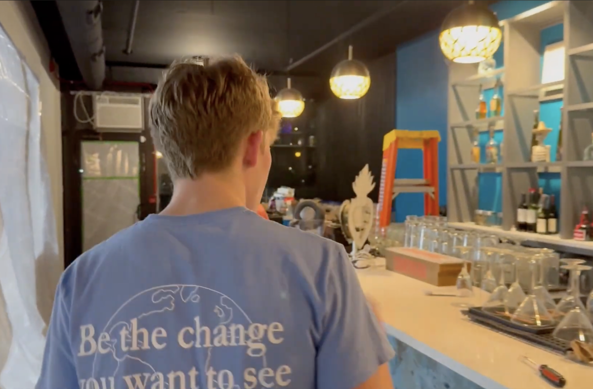 Behind-the-scenes on new Mia's Cantina bar